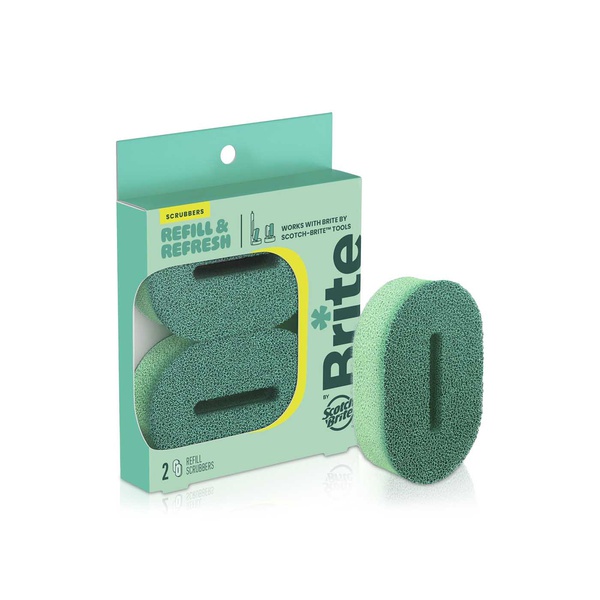 Scotch-Brite Refill & Refresh Scrubbers x 2