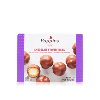 Poppies Frozen Chocolate Profiteroles 200G