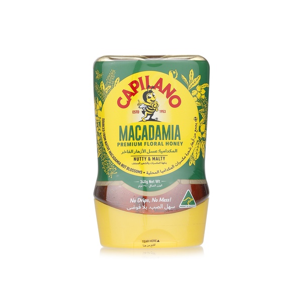 Buy Capilano macadamia honey 340g in UAE