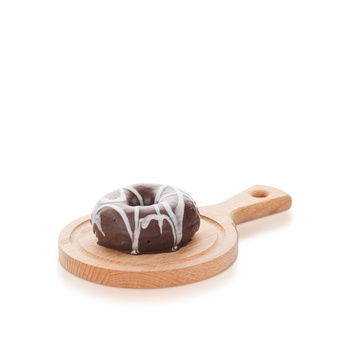 Dark Chocolate Drizzle Donut