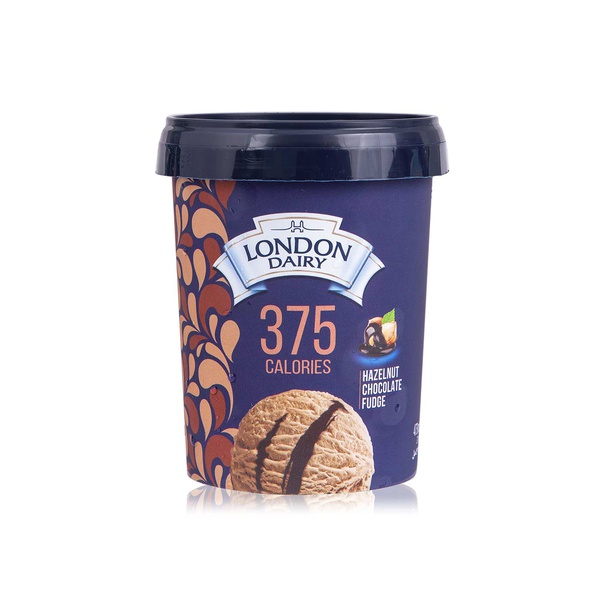 London Dairy Low Calorie Hazelnut Chocolate Fudge 473Ml