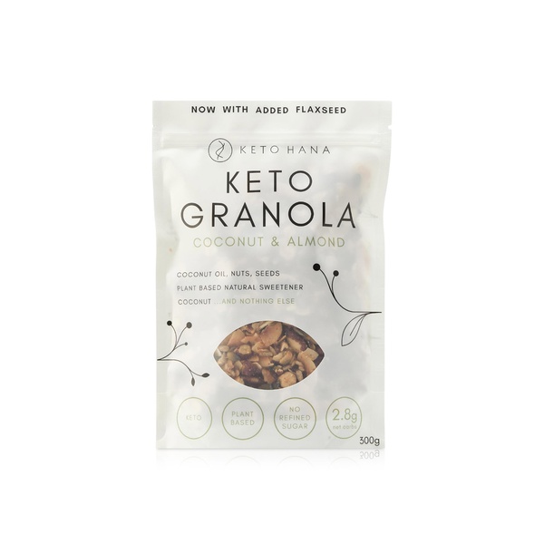 Keto Hana Coconut and Almond Granola 300g