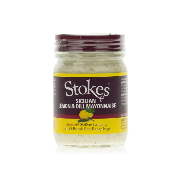 Stokes Sicilian Lemon and Dill Mayonnaise 205g