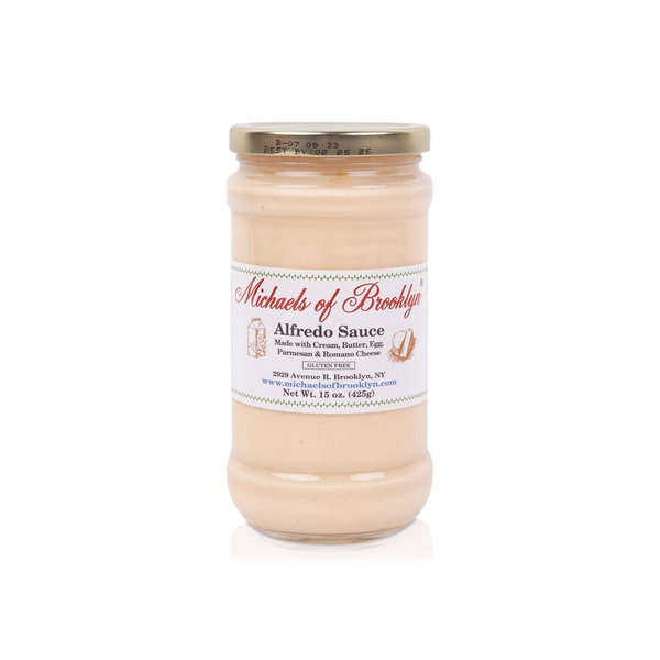 Michaels Of Brooklyn Alfredo Sauce Gluten Free 425g