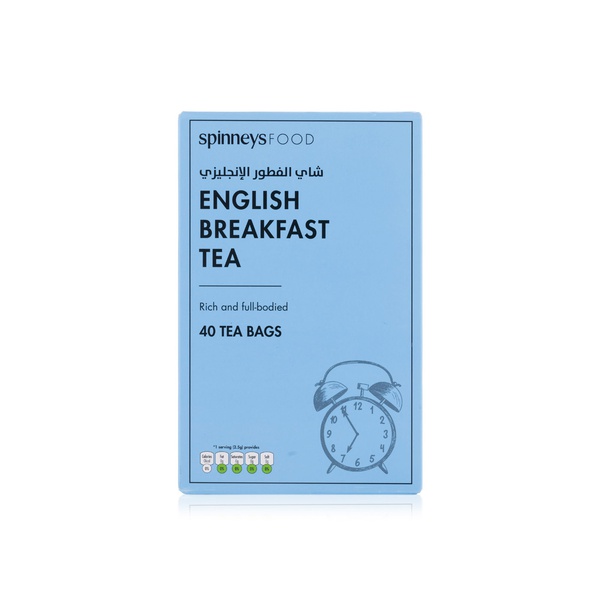 Buy Spinneysfood English Breakfast Tea Bags 100g in UAE