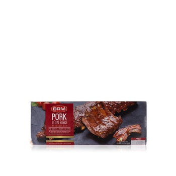 BRM Frozen Cooked Pork Loin Ribs 700G
