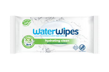 WaterWipes Hydrating Clean Baby Wipes x 60