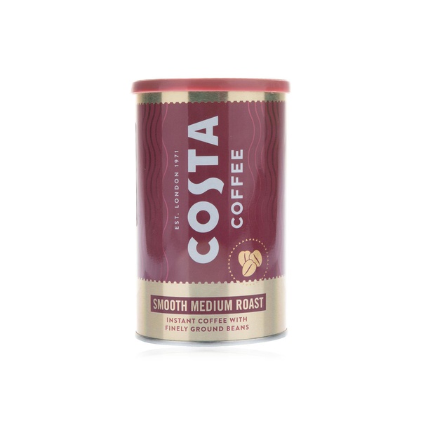 Buy Costa Coffee instant coffee smooth medium roast 100g in UAE