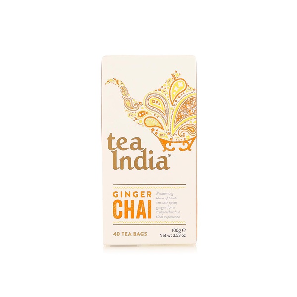 اشتري Tea India ginger chai x40 في الامارات