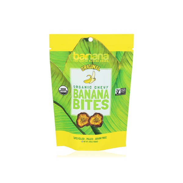 Buy Barnana organic original banana bites 100g in UAE