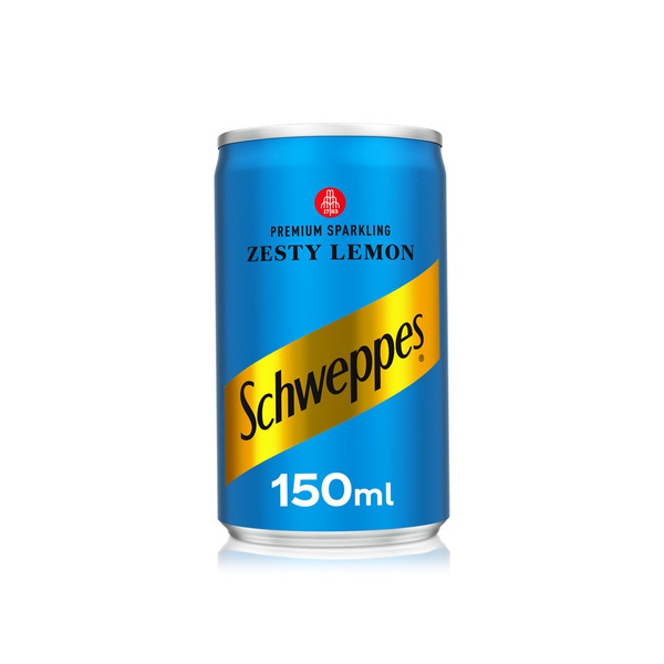 Schweppes Zesty Lemon Can 150ml
