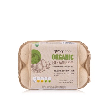 Spinneysfood Large Organic Eggs x 6