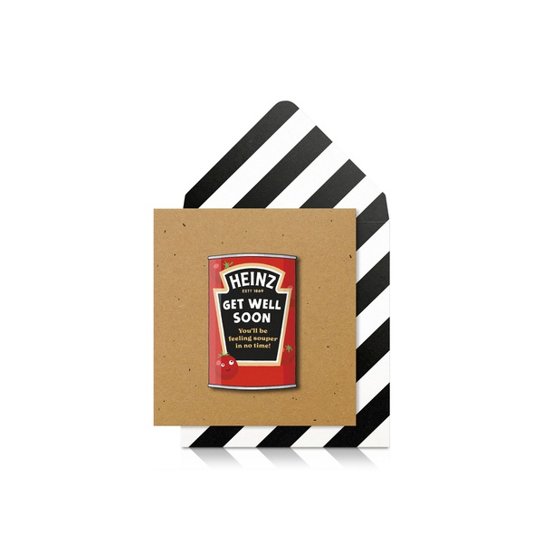 Tache Heinz Tomato Soup Get Well Soon Card