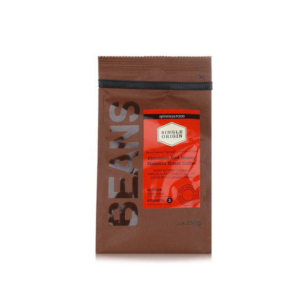 Spinneysfood Colombian Red Honey Coffee Beans 250g