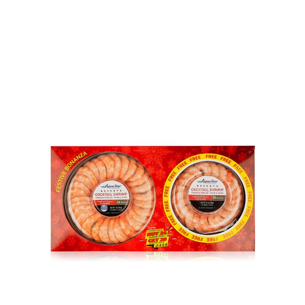 Buy Aqua Star cocktail shrimp 454+284g in UAE