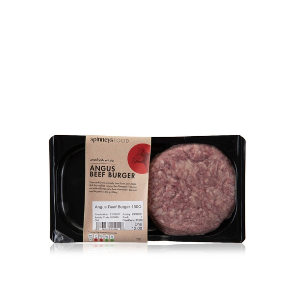 Spinneysfood Angus Beef Burger 150g