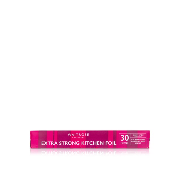 Waitrose Extra Strong Kitchen Foil 30cmx30m