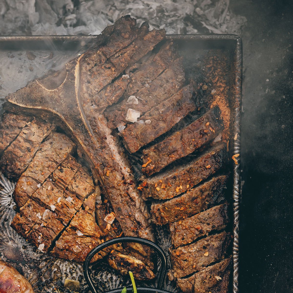 Braai spice T-bone steak