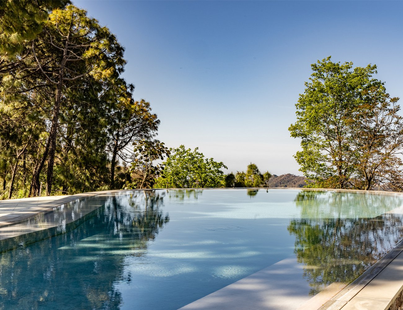 Amaya's limestone pool