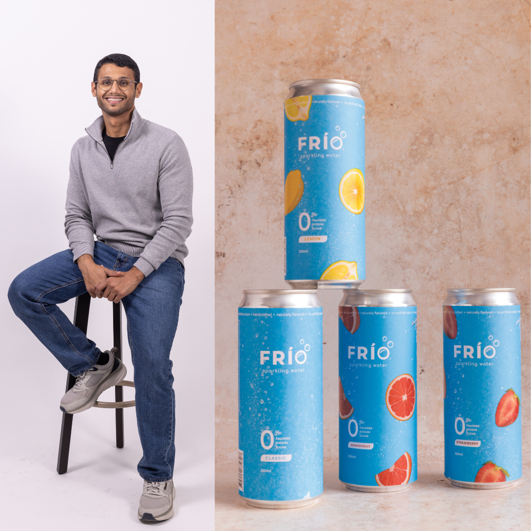 Meet Spinneys Local Business Incubator 2023 finalist: Frío Sparkling Water