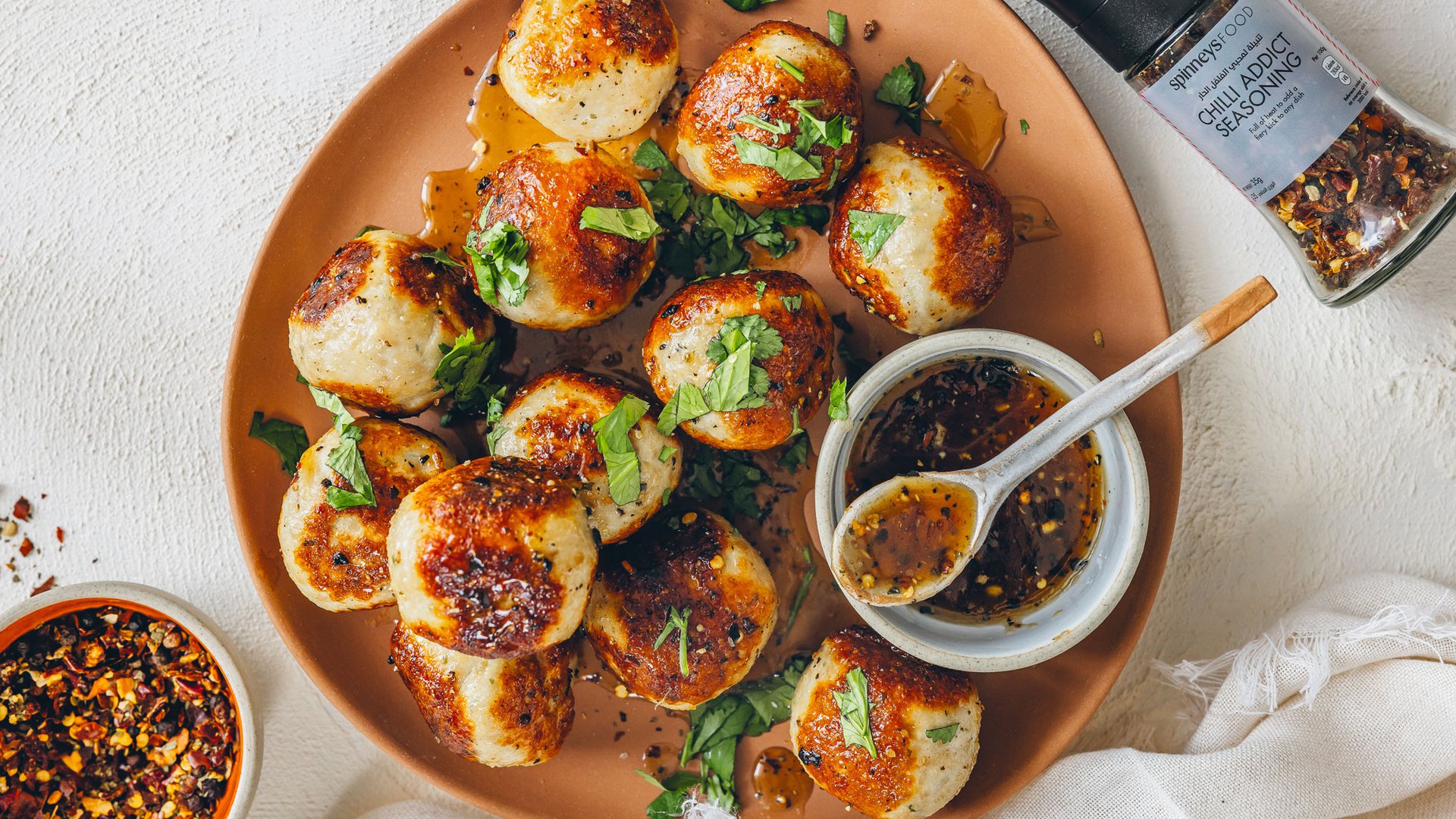 Hot honey frikkadels