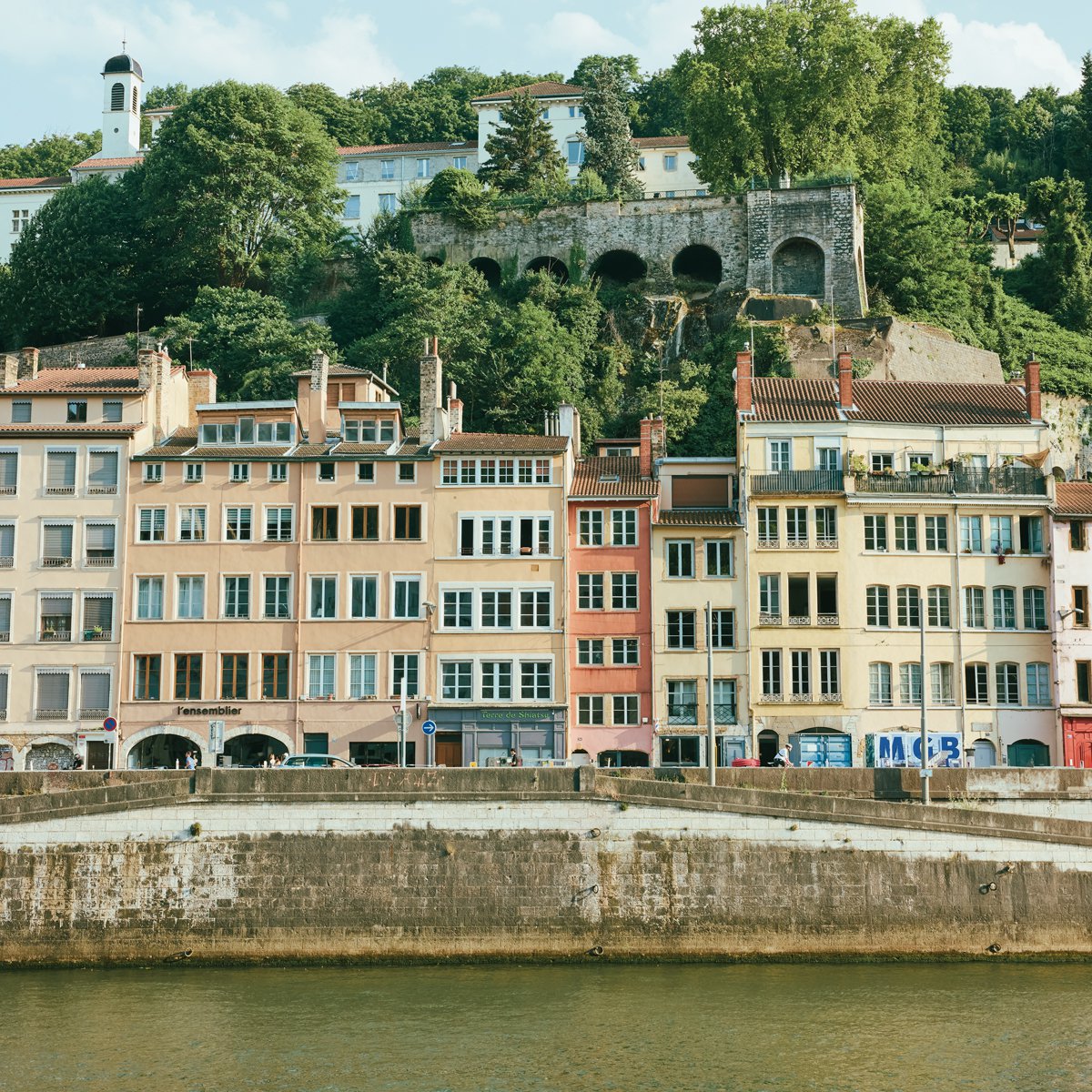 Lyon is a city of rivers