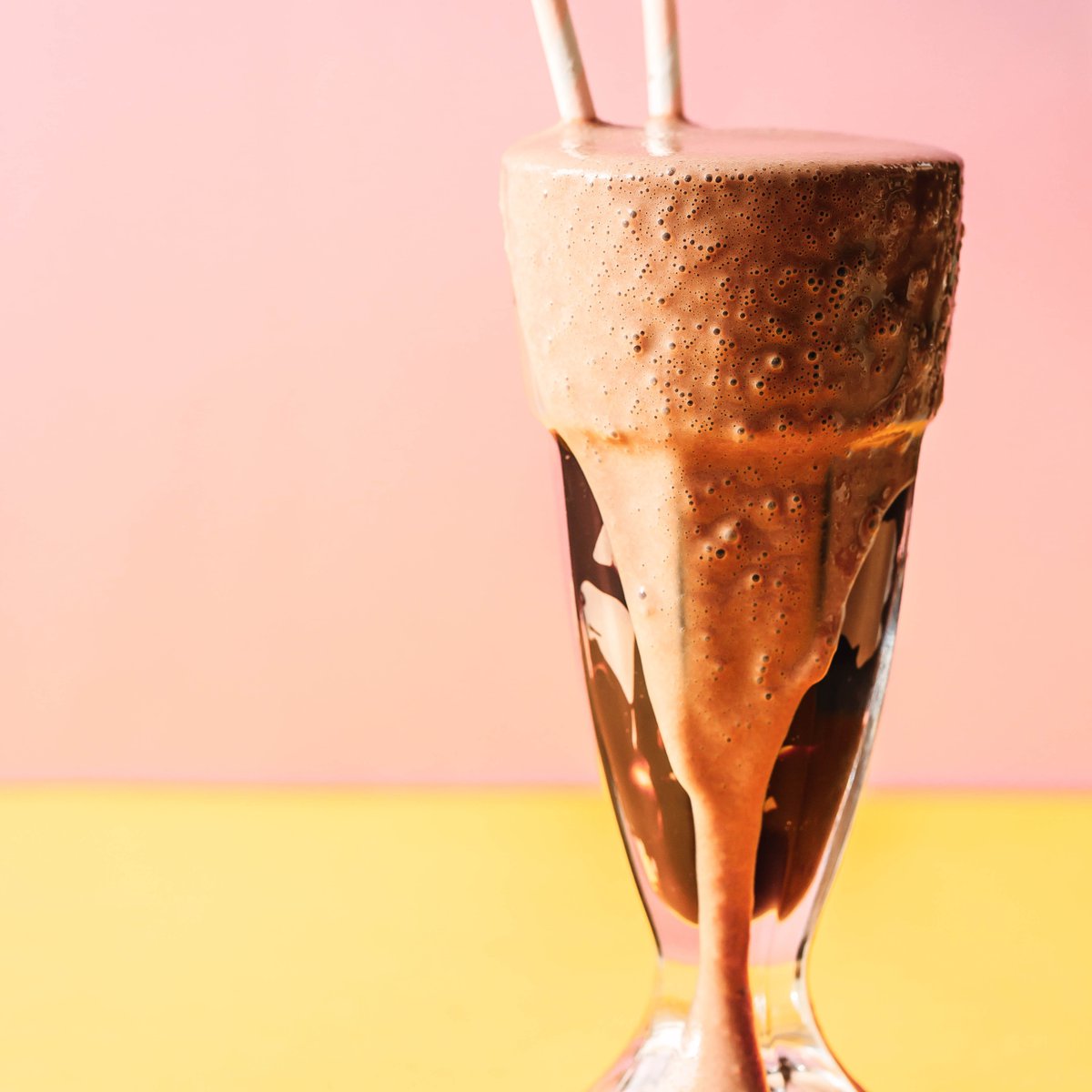 Willy Wonka's chocolate waterfall milkshake