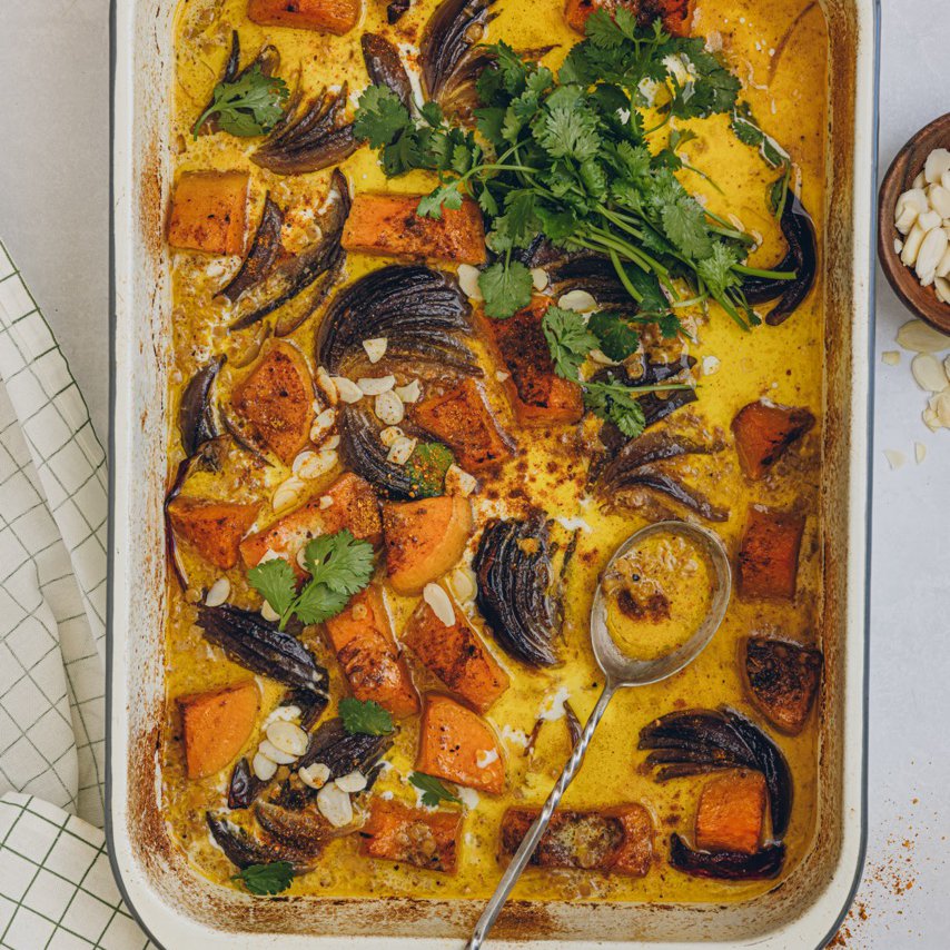 All-in-one vindaloo pumpkin curry