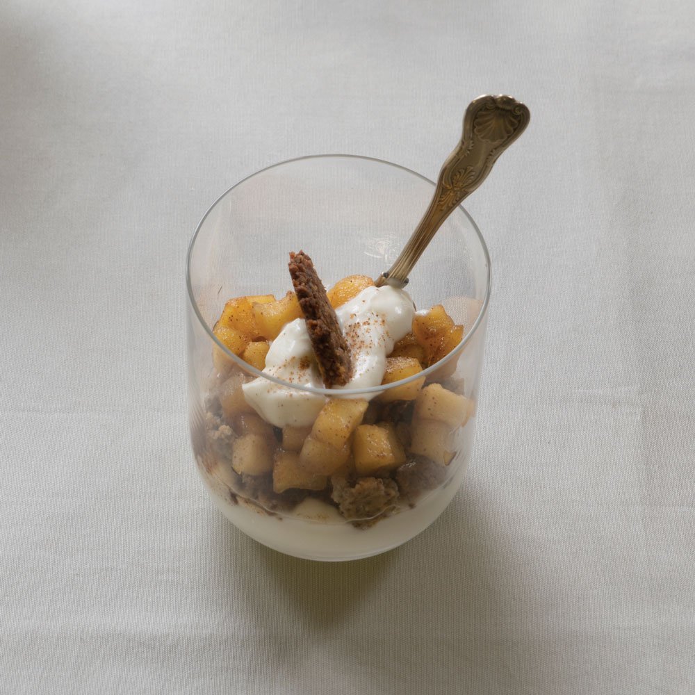 Natasha Sideris' apple compote