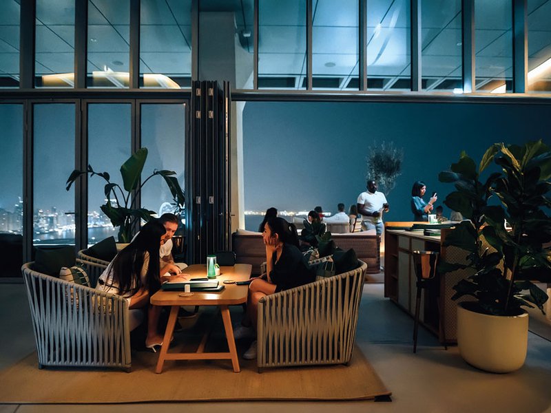 AURA Skypool offers stunning views from the top