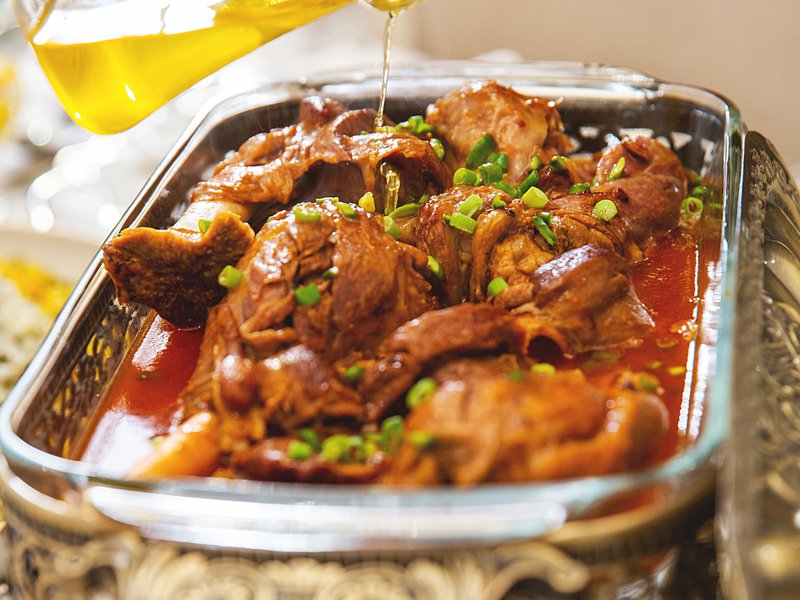 Baghali polo ba mahiche