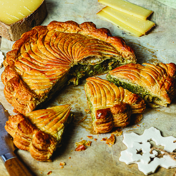 Broccoli and comté pithiviers