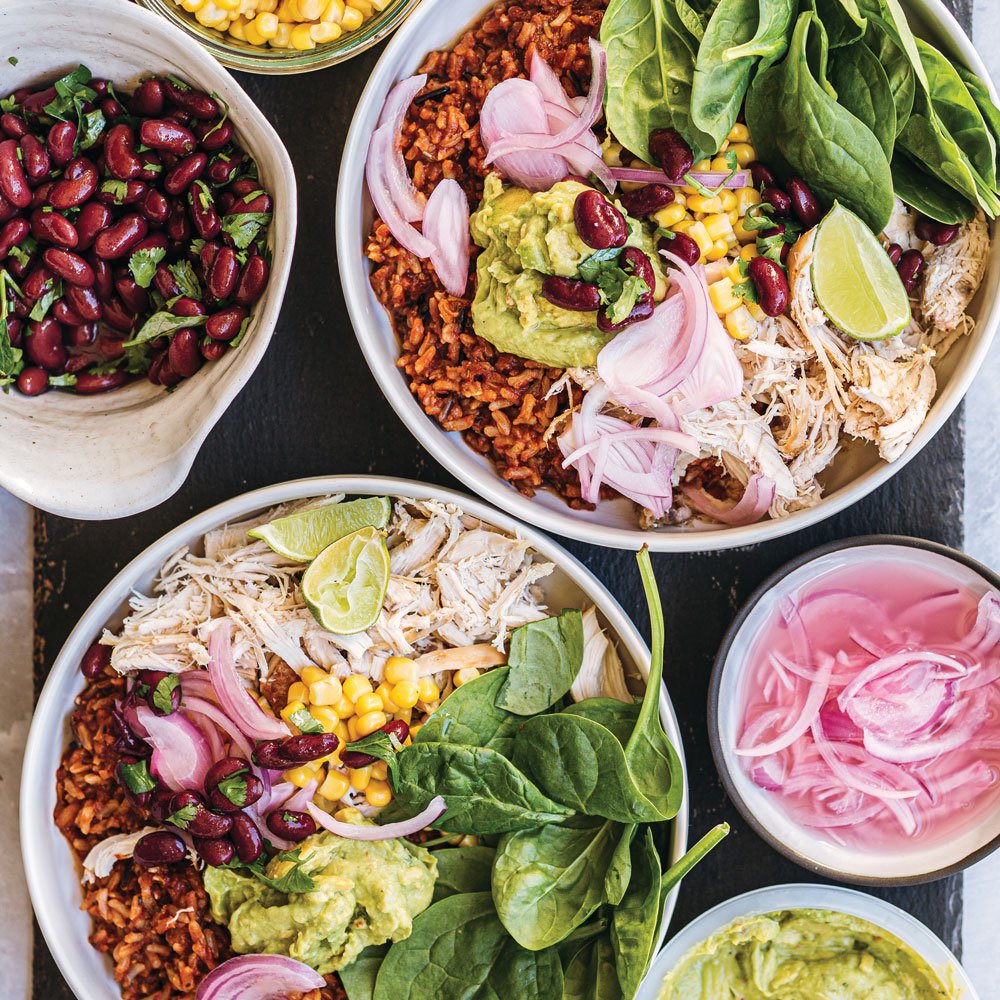 Burrito bowls