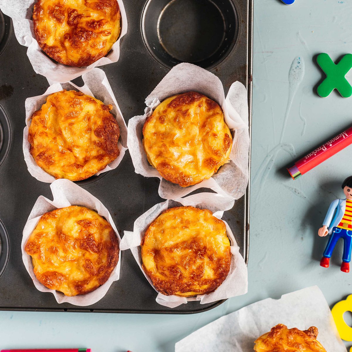 طريقة سهلة لعمل مافنز بالذرة الحلوة و قرع الجوز