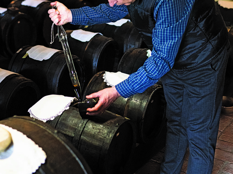 One of the Basso family’s olive farms │ Each batch of balsamic vinegar is tested by an expert │ Paolo Zanetti knocks a wheel of Parmigiano Reggiano with a small hammer to check for holes or cracks in the cheese  │ The Berruto family uses state-of-the-art machinery to make its range of classic dried pasta