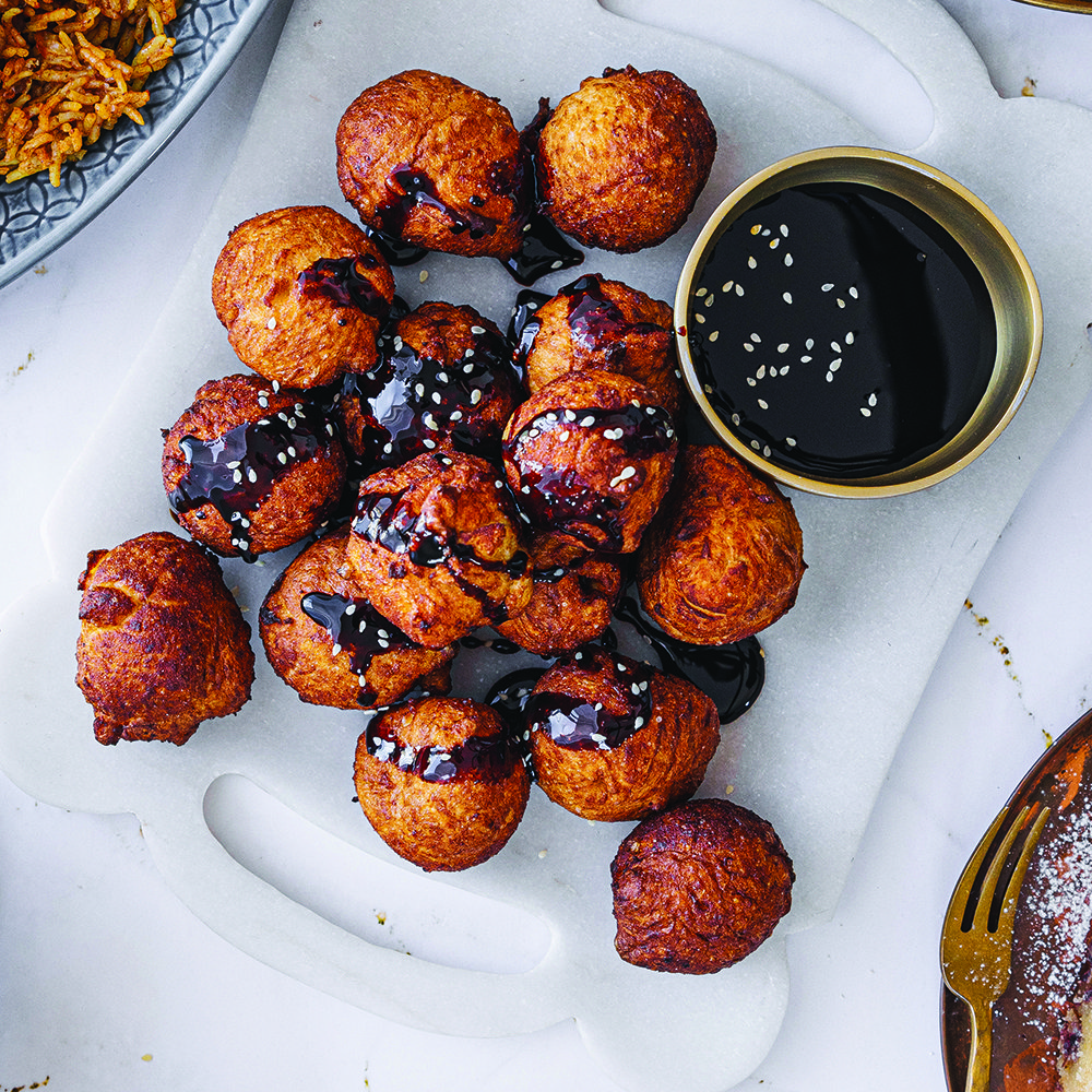Cardamom and date luqaimat