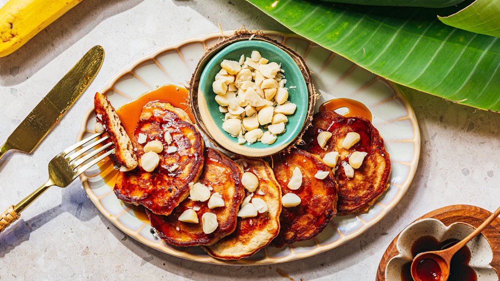 Caribbean banana fritters