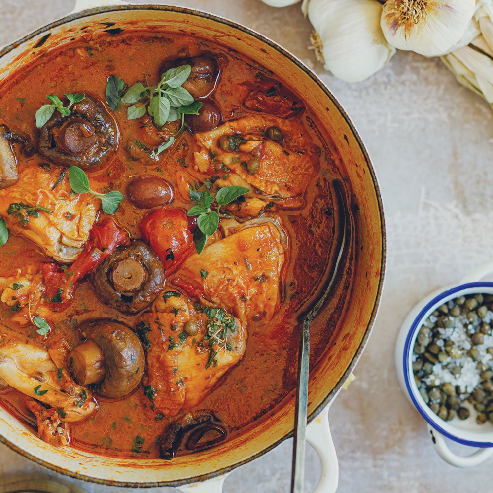 Chicken cacciatore