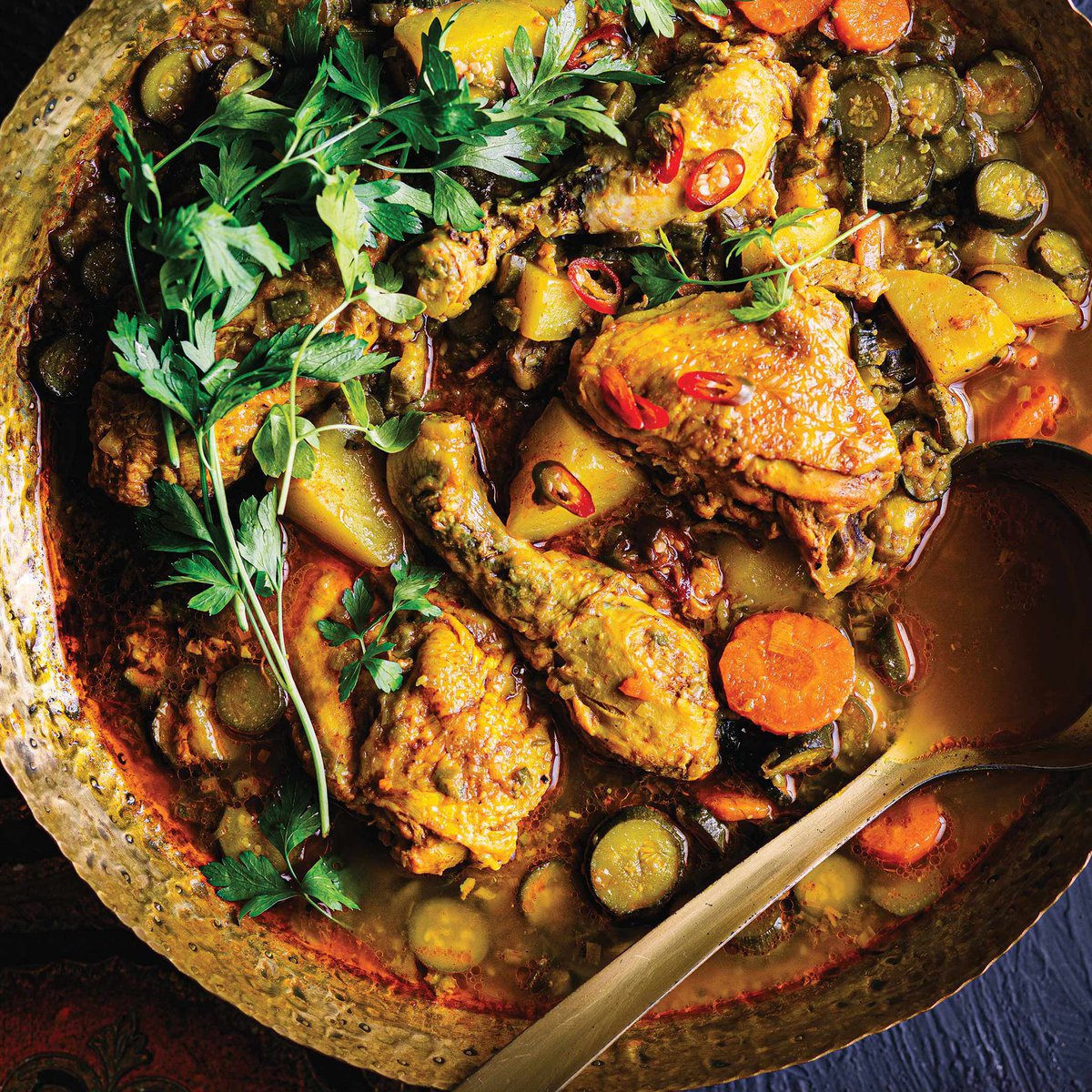 يخنة الدجاج مع البطاطس