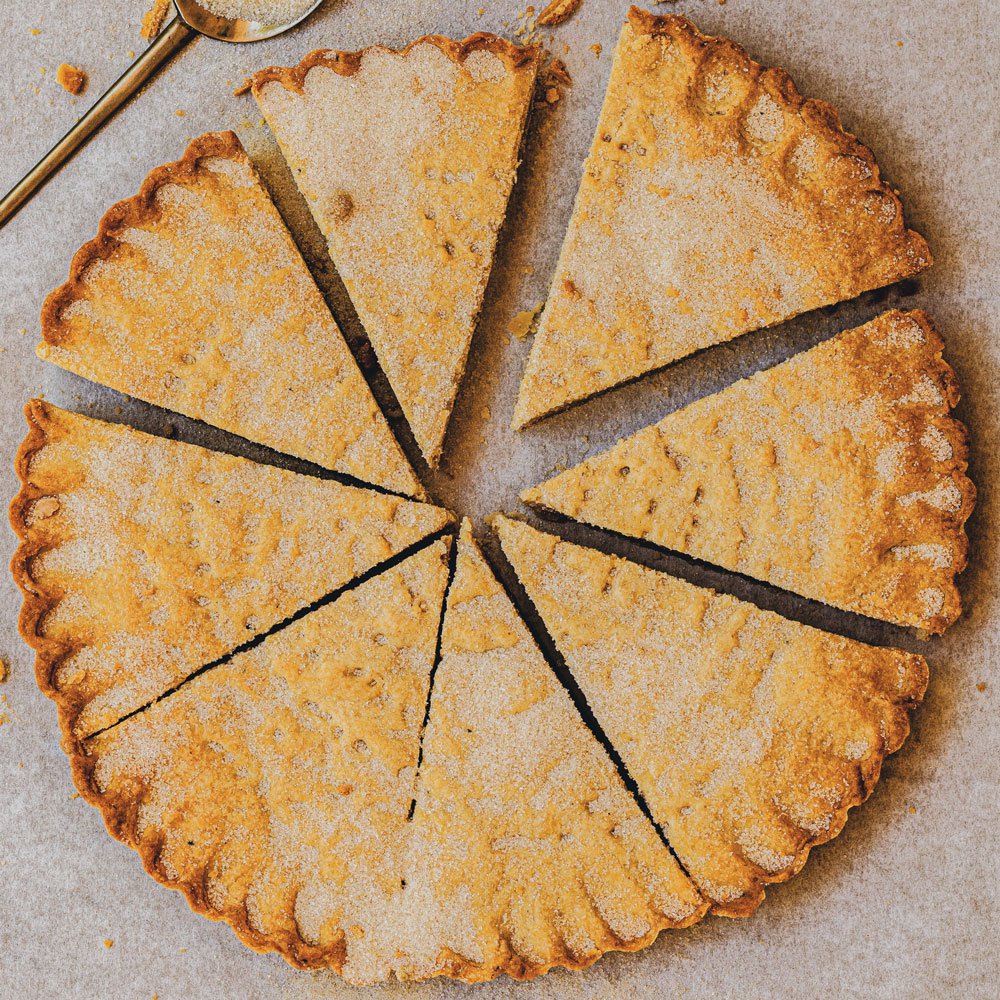 Chickpea shortbread