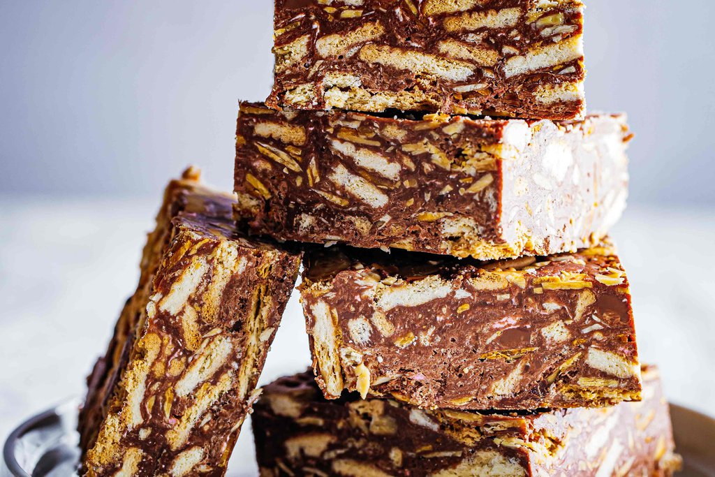 Chocolate marie biscuit fudge recipe