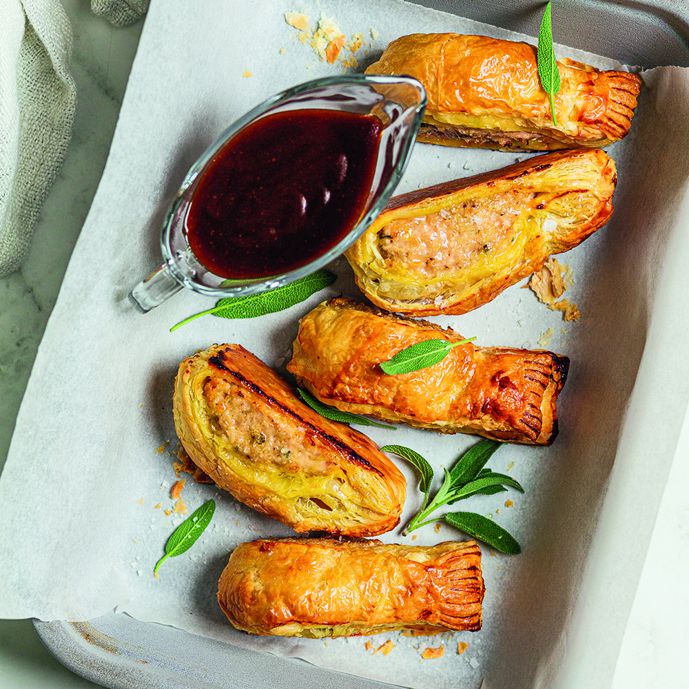 Christmas dinner sausage rolls recipe Spinneys UAE