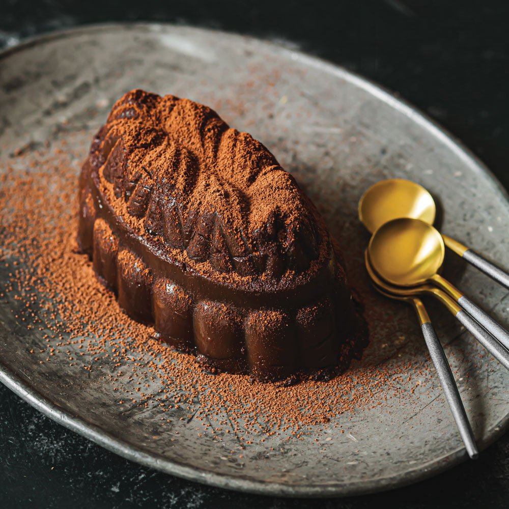 جيلي بنكهة القهوة والقرفة