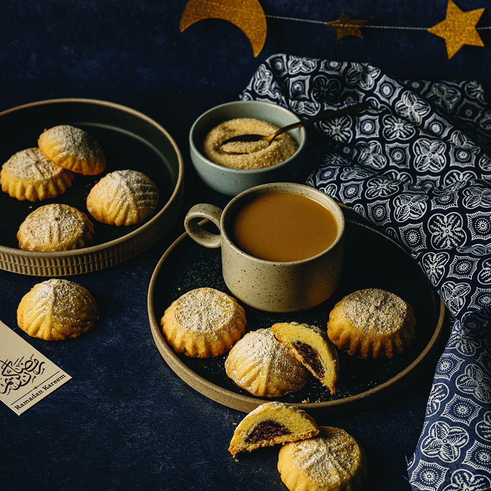 معمول القهوة وجوز البقان