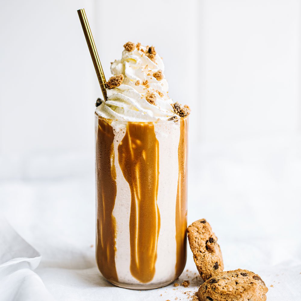 Cookies and milkshake