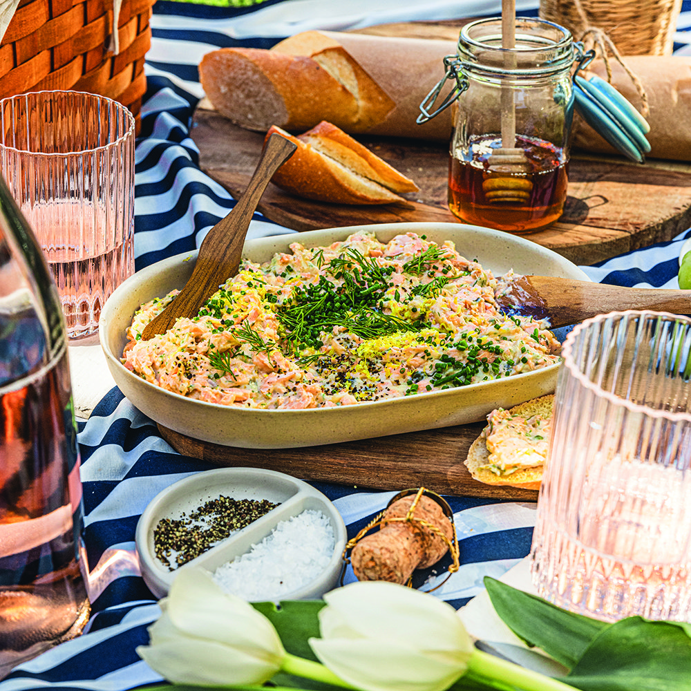 ريليت السلمون الكريمي