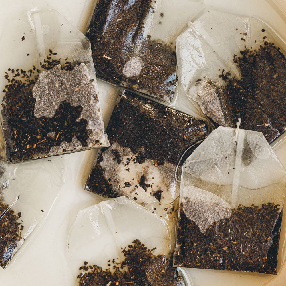 DIY tea bag firelighters