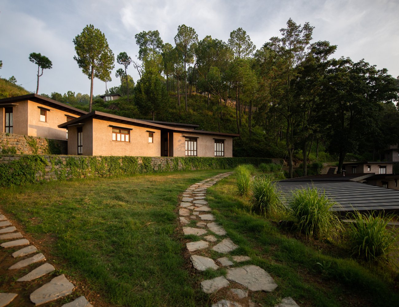 All the structures on the property have been built by hand