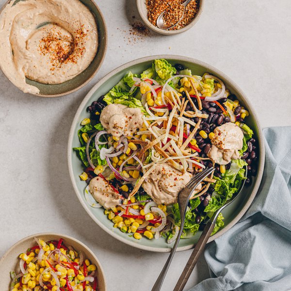 Enchilada spiced bean salad