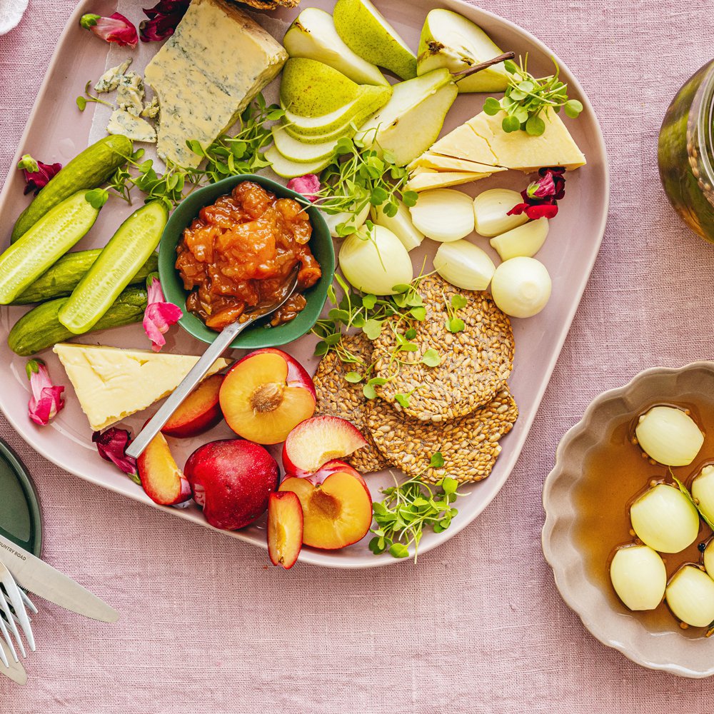 طبق بلومان ومخلّلات